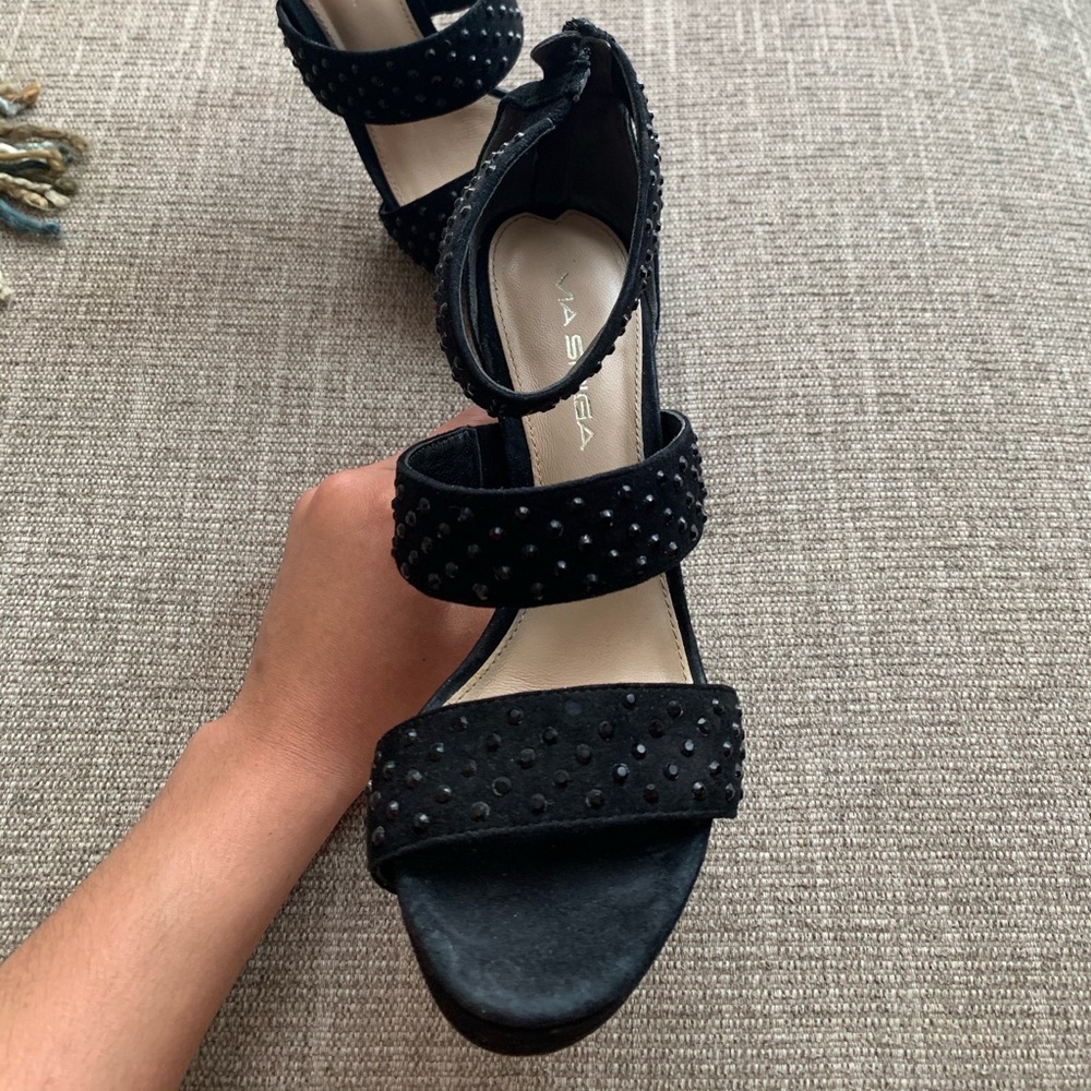 VIA SPIGA Suede Sandal - Picture 3 of 9